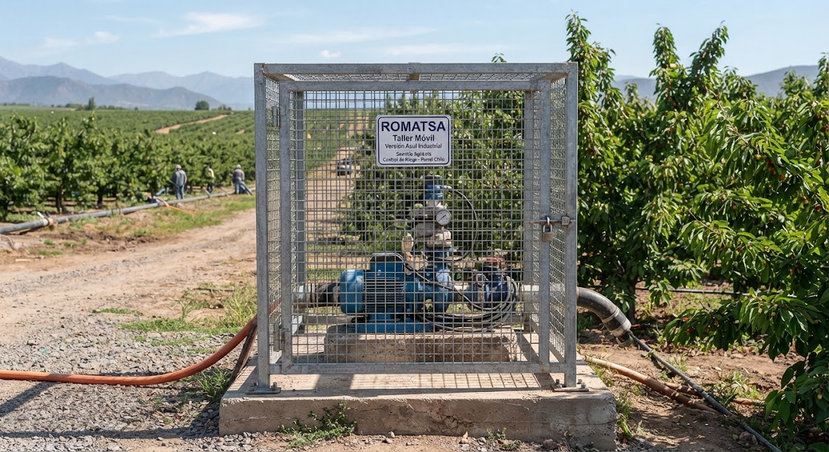 Jaula antirrobo para bomba